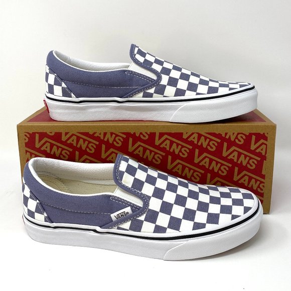 SANTA’S DEAL 🎄 ANS  Classic Slip-On Checkerboard Canvas Men's 8.5 = Women's 10 - Picture 2 of 9